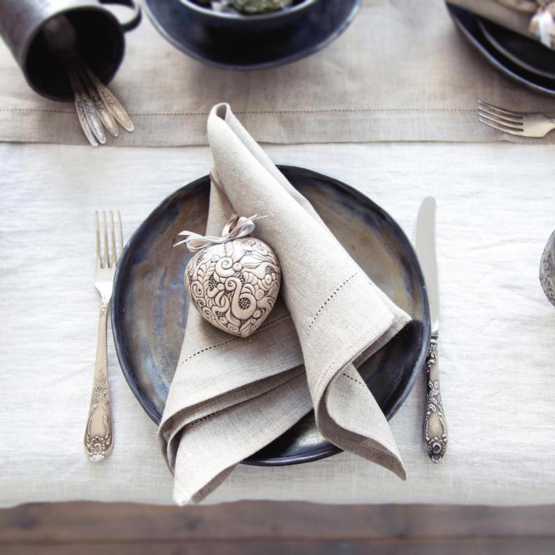 Modern Fabric Napkins & Dish Mats