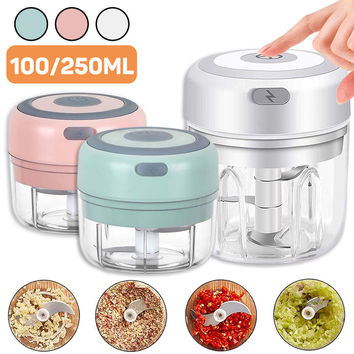 Compact USB Electric Garlic Chopper