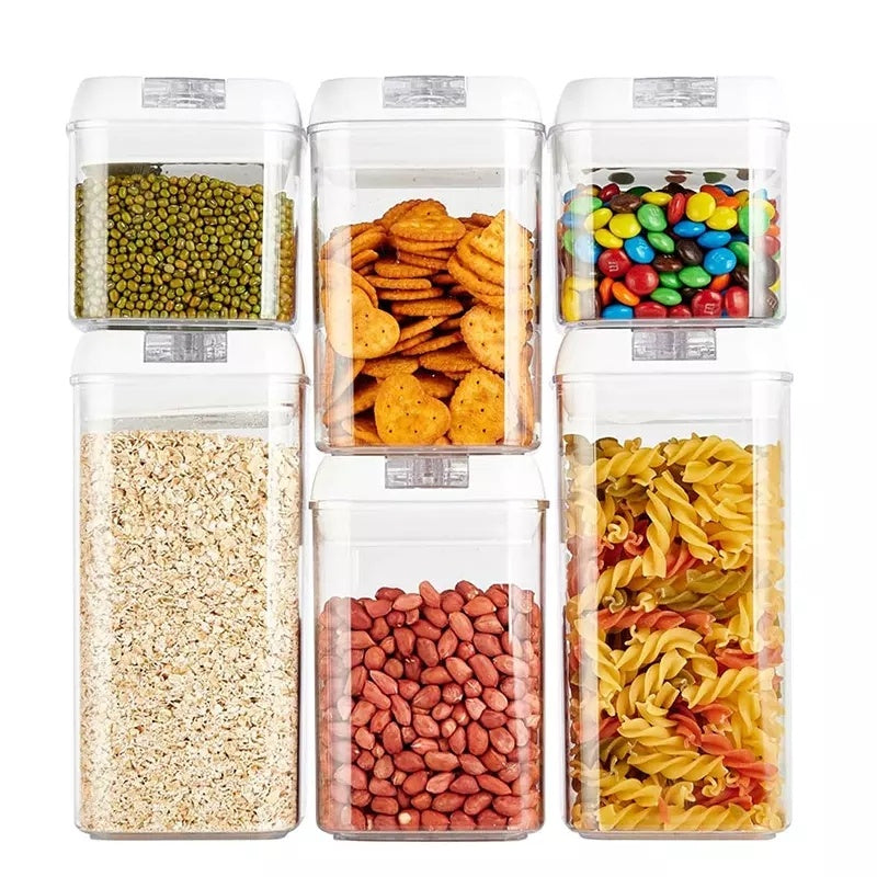 6-Piece Easy Lock Food Storage Containers