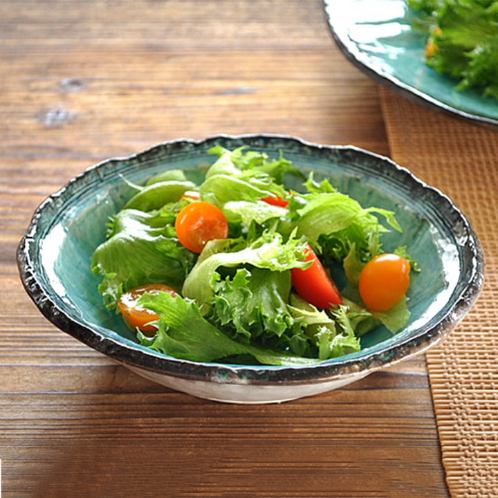 Elegant Ceramic Round Deep Bowls