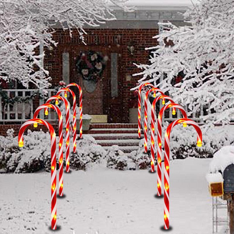 Outdoor Christmas Snowflake Garden Lights