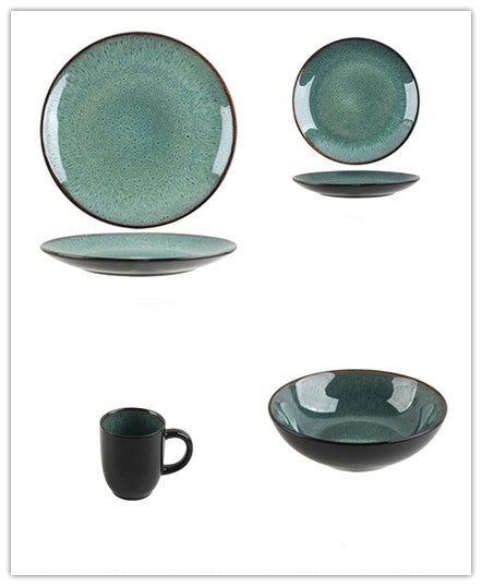 Elegant Retro Porcelain Bowls